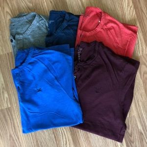 Men’s 5 American Eagle Shirts Size Medium